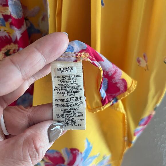 Free People Alexa yellow sun Duster - Picture 5 of 7